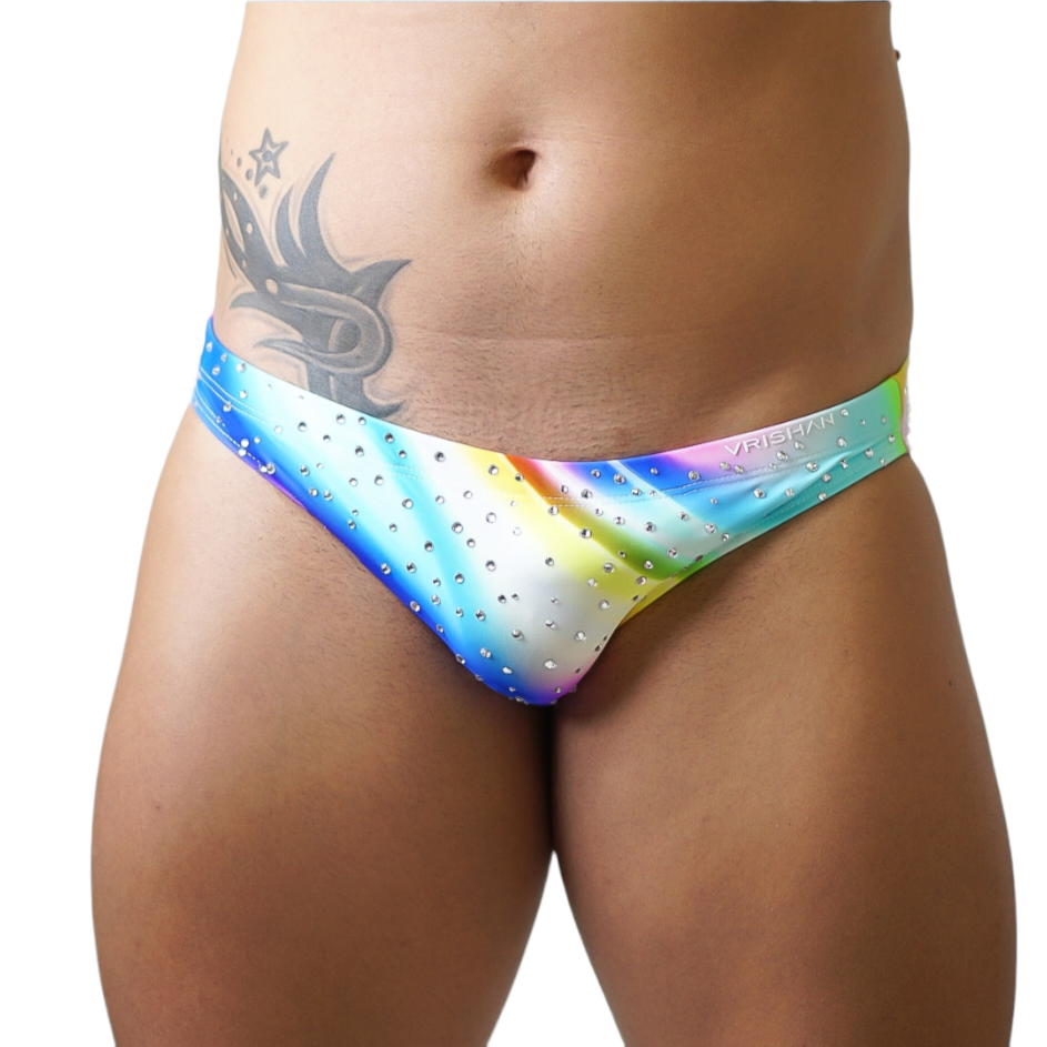 VRS crystal swinwear men COLORFUL
