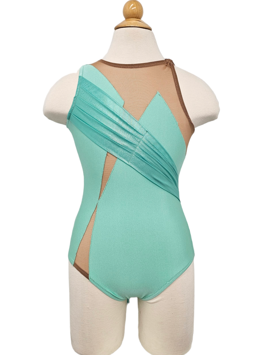 VB1 DANCE COSTUME BASES - Leotard with draping