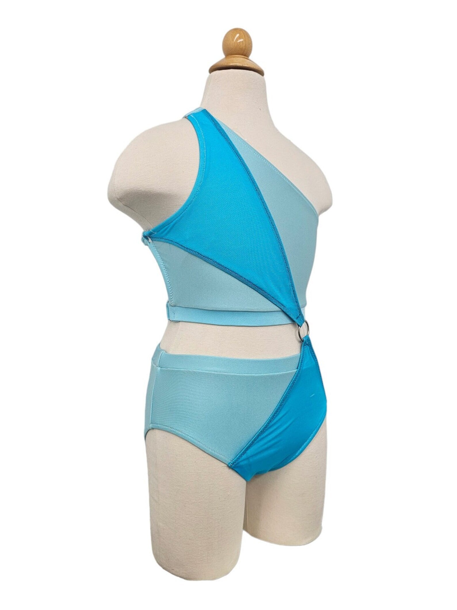 VB5 DANCE COSTUME BASES - Leotard with mesh art