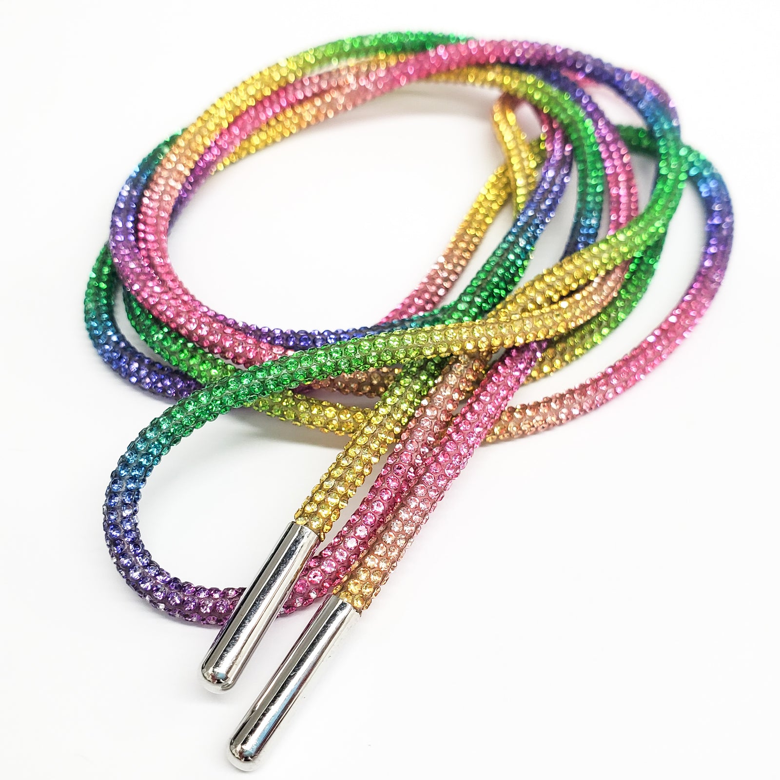 RAINBOW - crystals shoelaces