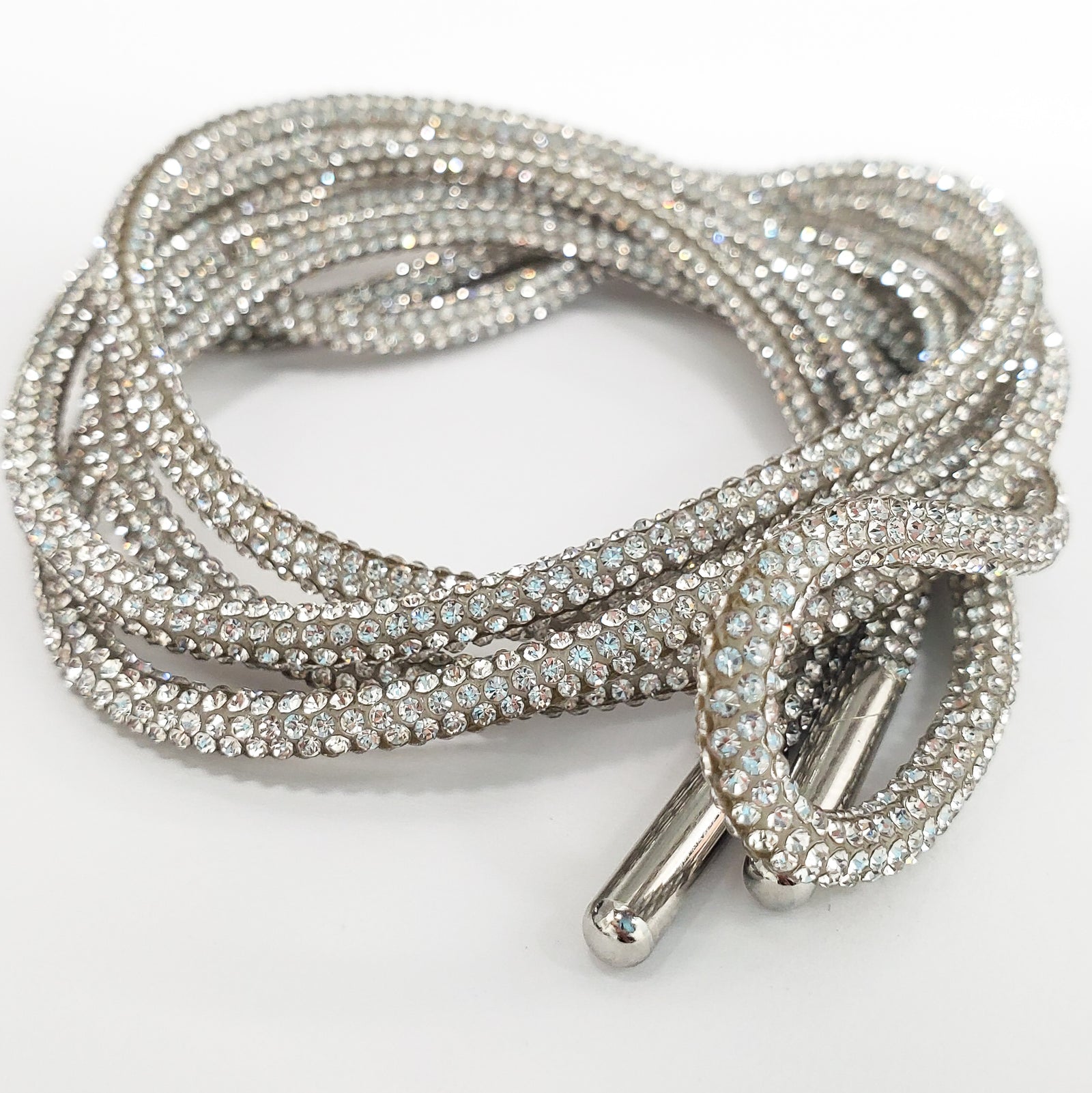CLEAR - crystals shoelaces