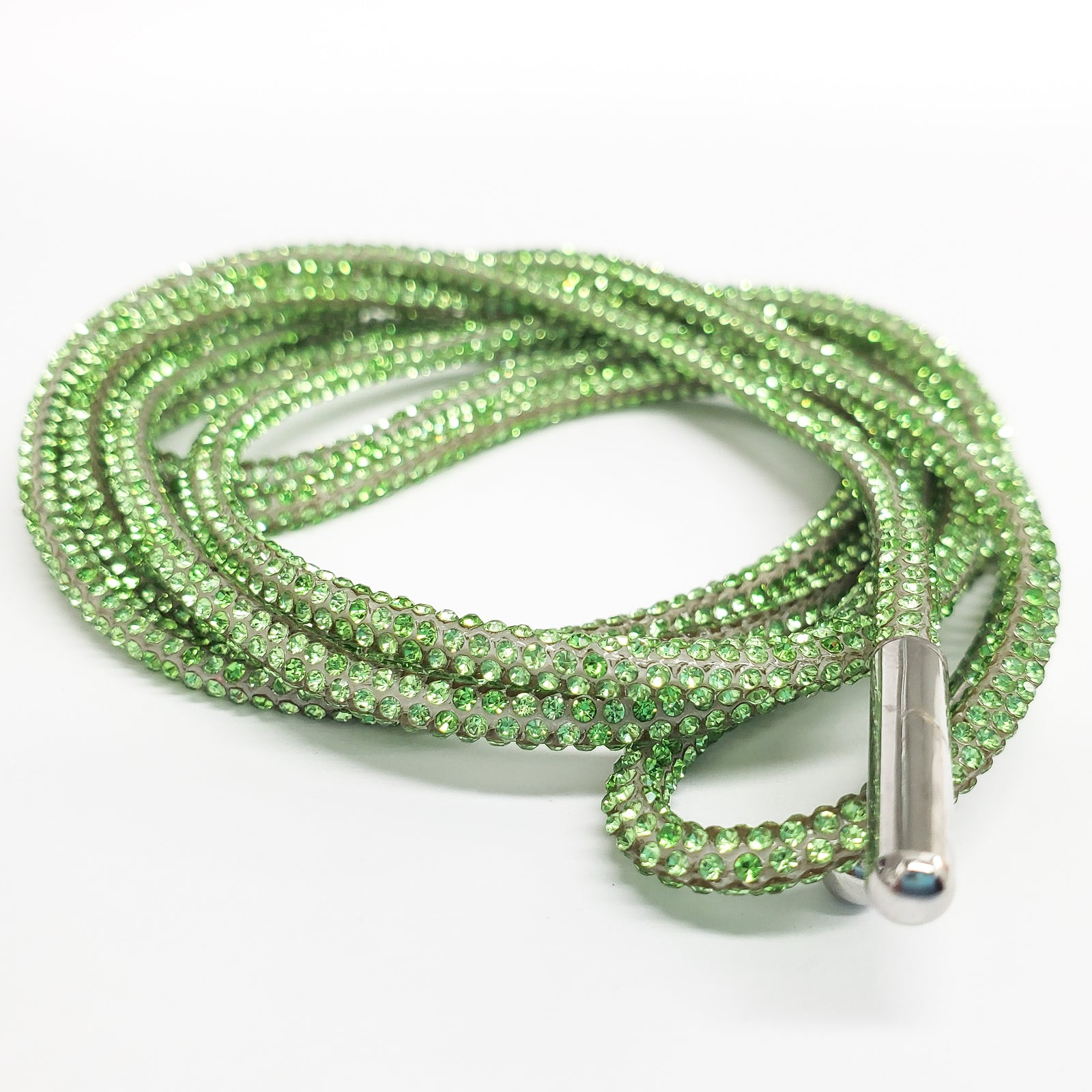PERIDOT - crystals shoelaces