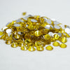 Citrine - HQ glass Rhinestones flatback #019