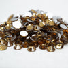 Lt. Topaz HQ glass Rhinestones flatback #021