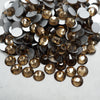 Smoked Topaz HQ glass Rhinestones flatback #022