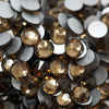 Smoked Topaz HQ glass Rhinestones flatback #022