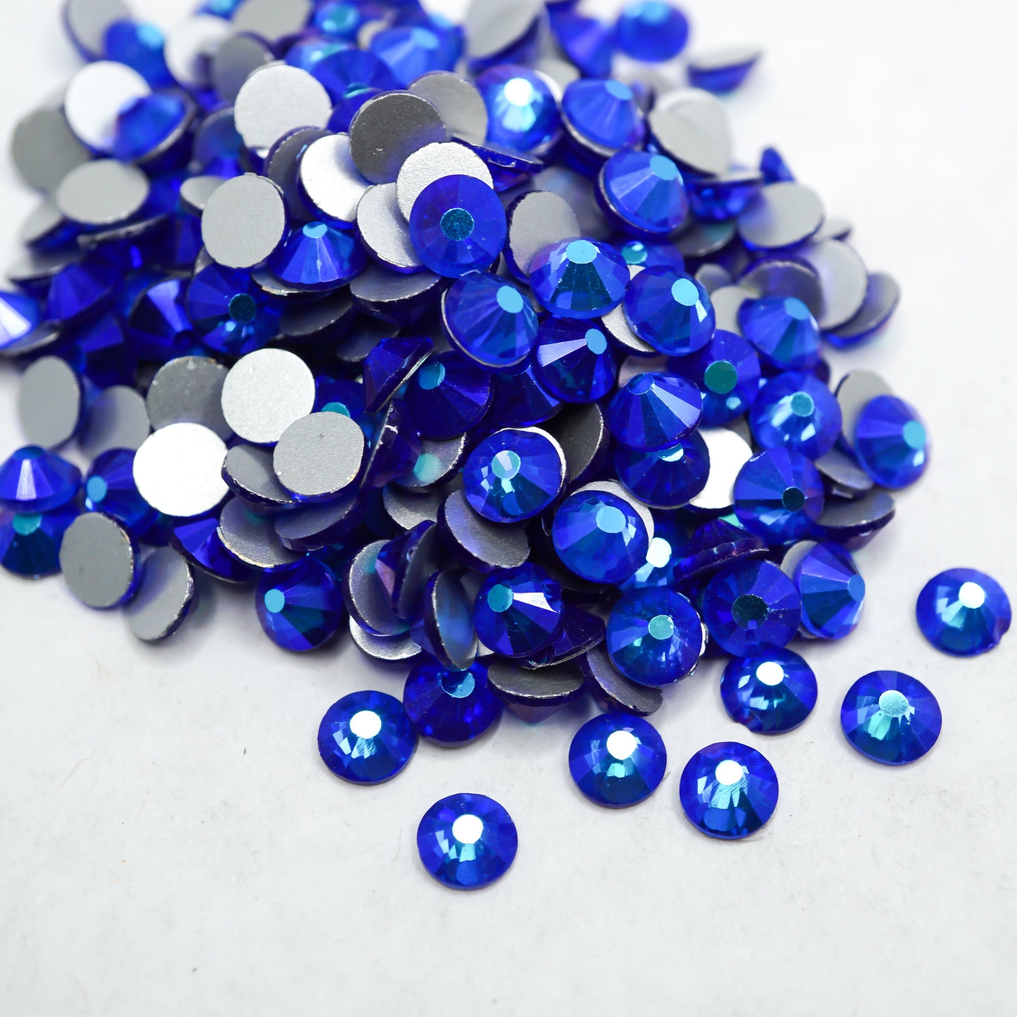 Sapphire AB Rhinestones - HQ glass flatback #049