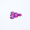Fuchsia AB Rhinestones - HQ glass flatback #051
