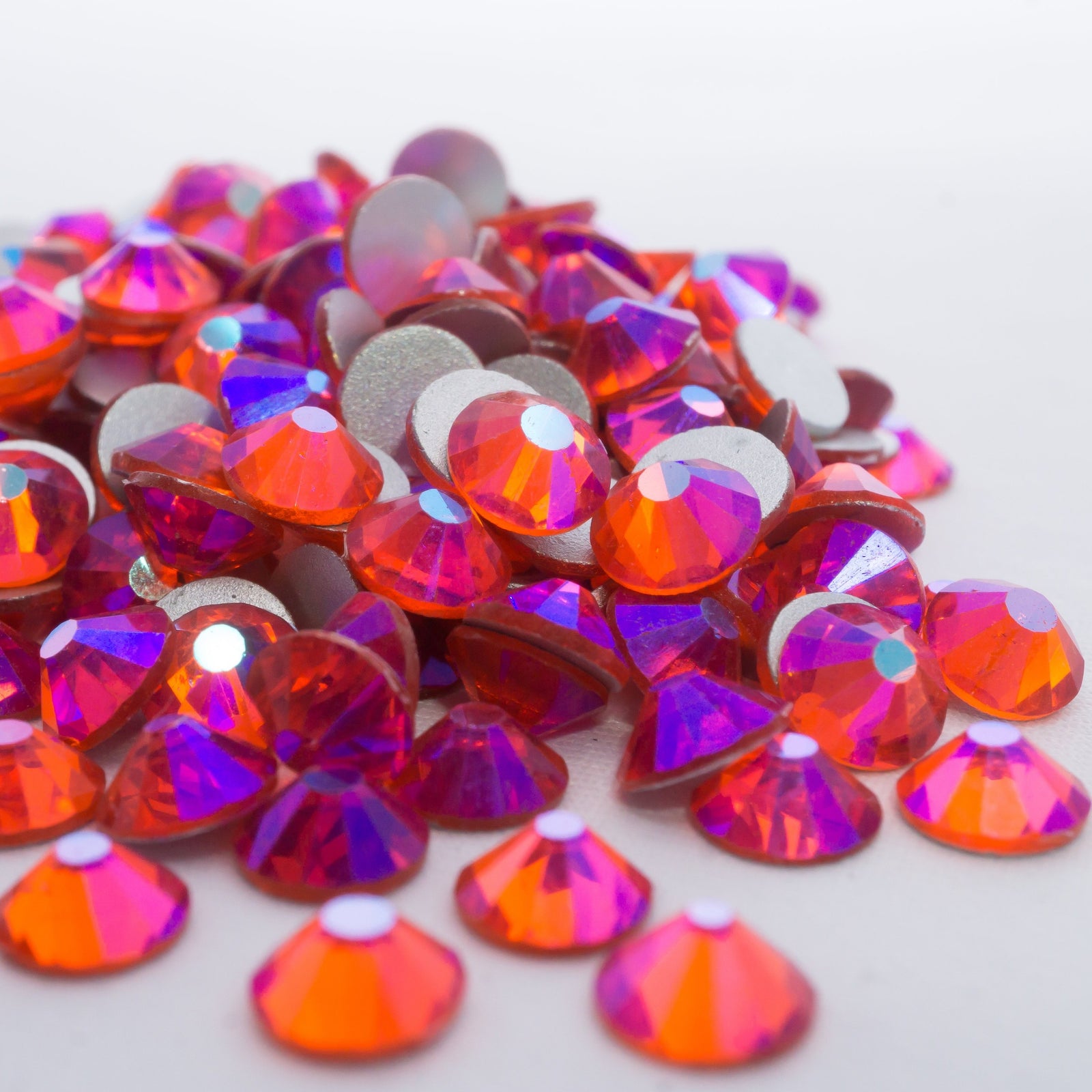 Hyacinth AB Rhinestones - HQ glass flatback #055