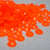 Neon Red Rhinestones - HQ glass flatback #075
