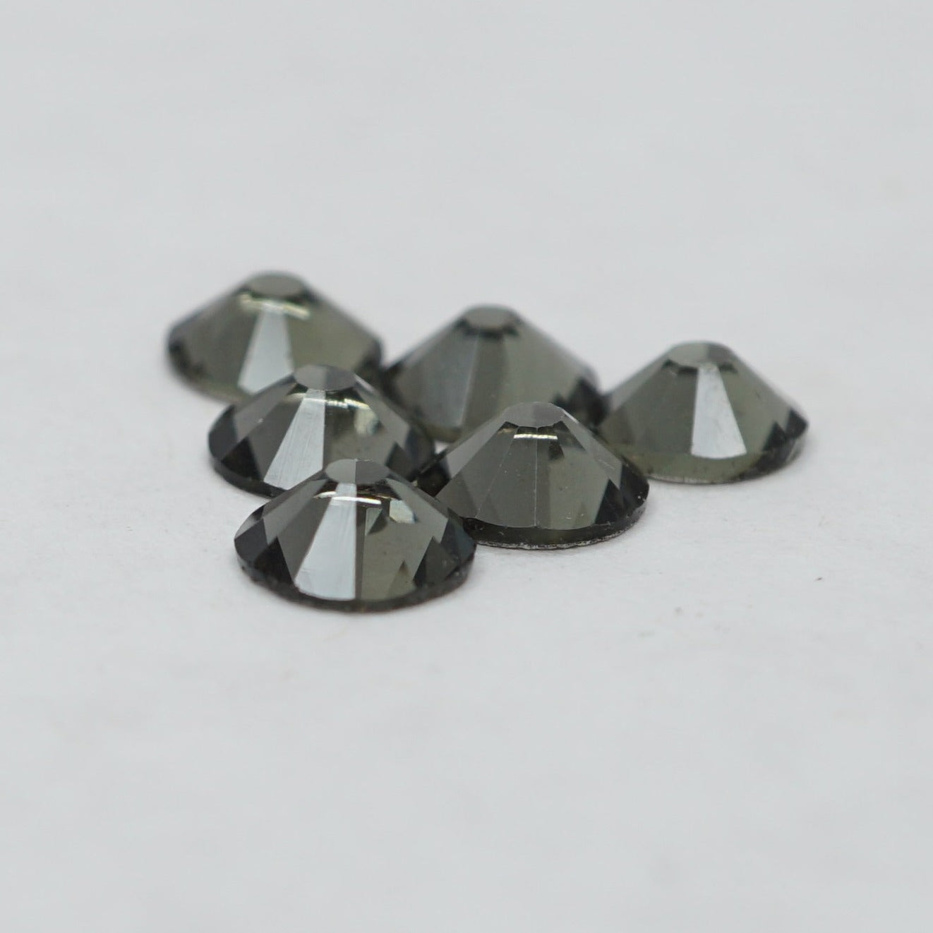 Black Diamond HQ glass Rhinestones Hotfix #002