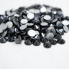 Jet Hematite HQ glass Rhinestones flatback #004