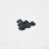 Jet Hematite HQ glass Rhinestones flatback #004