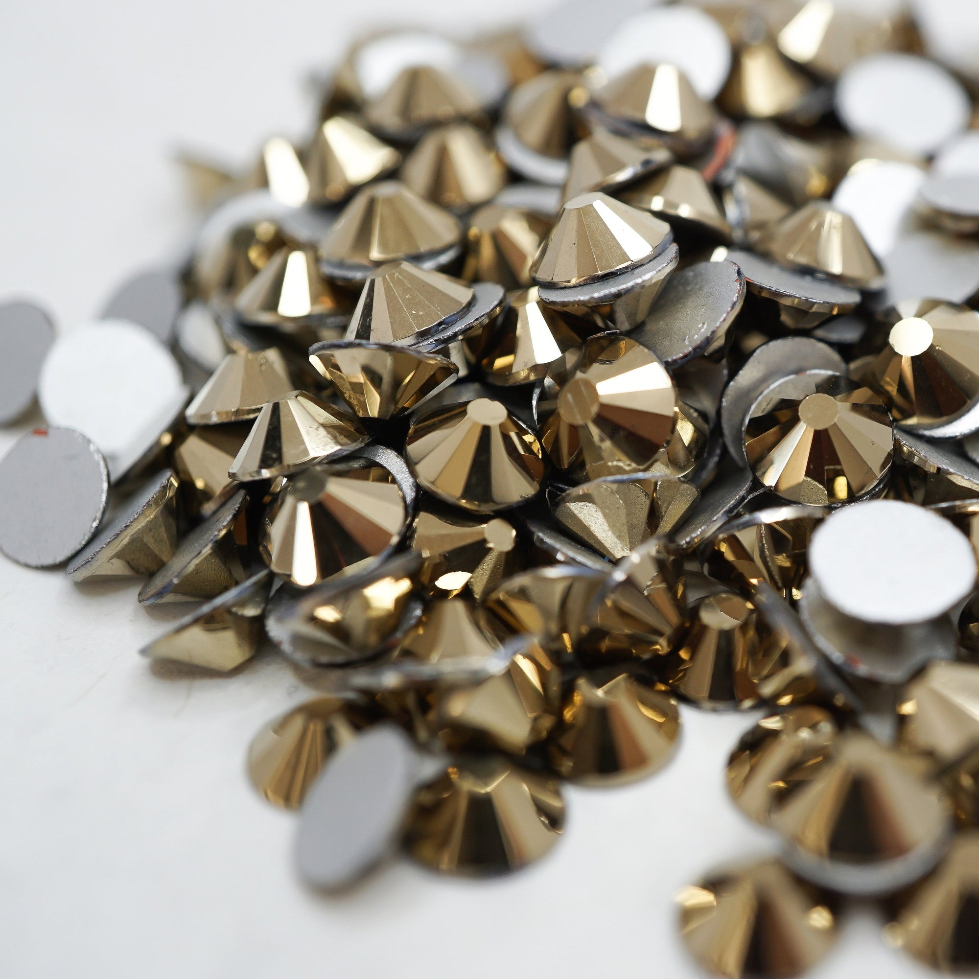 Aurum HQ glass Rhinestones flatback #007