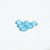 Aquamarine HQ glass Rhinestones Hot fix #009