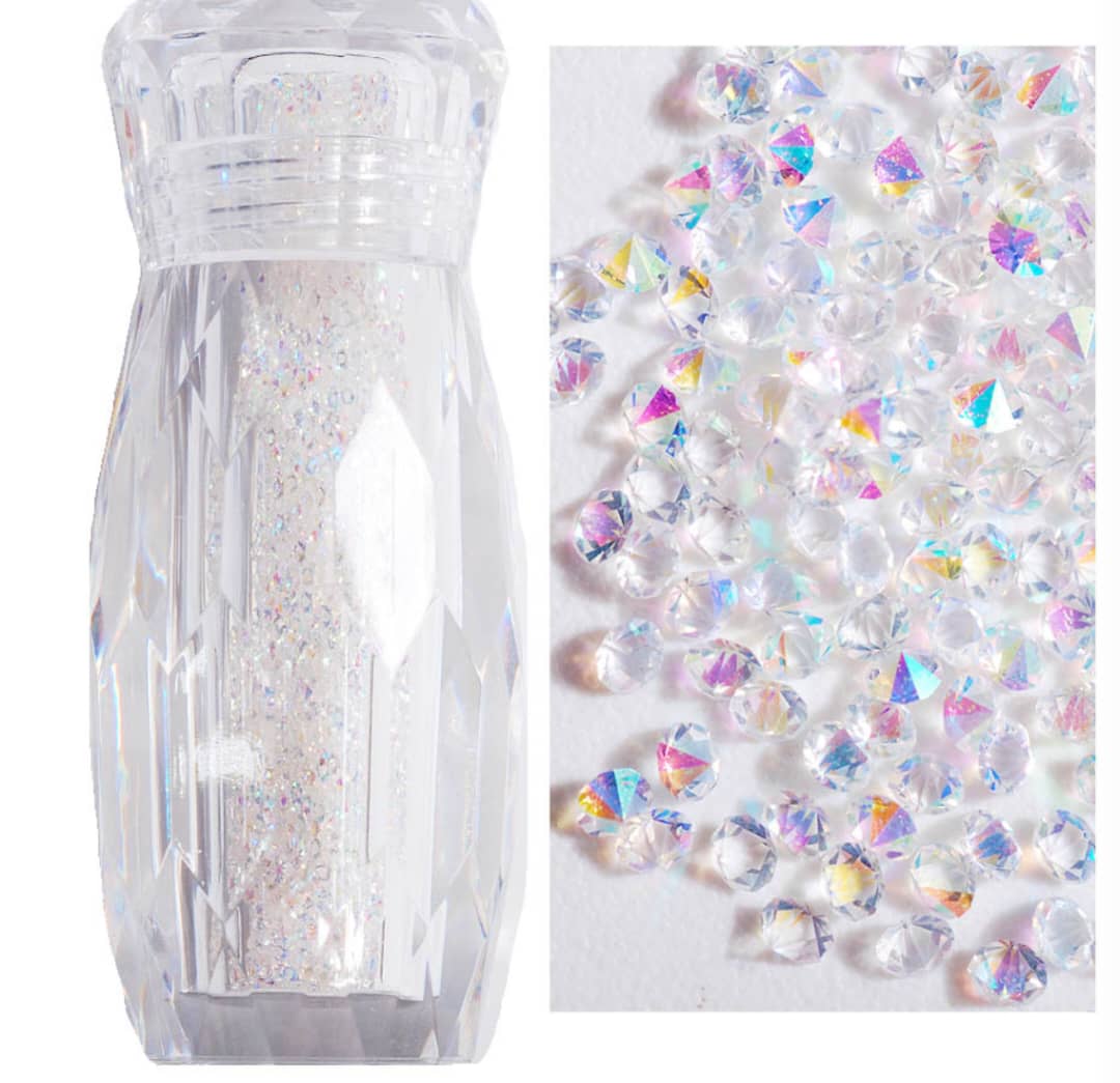 AB - Crystal Pixie - nails art 3D