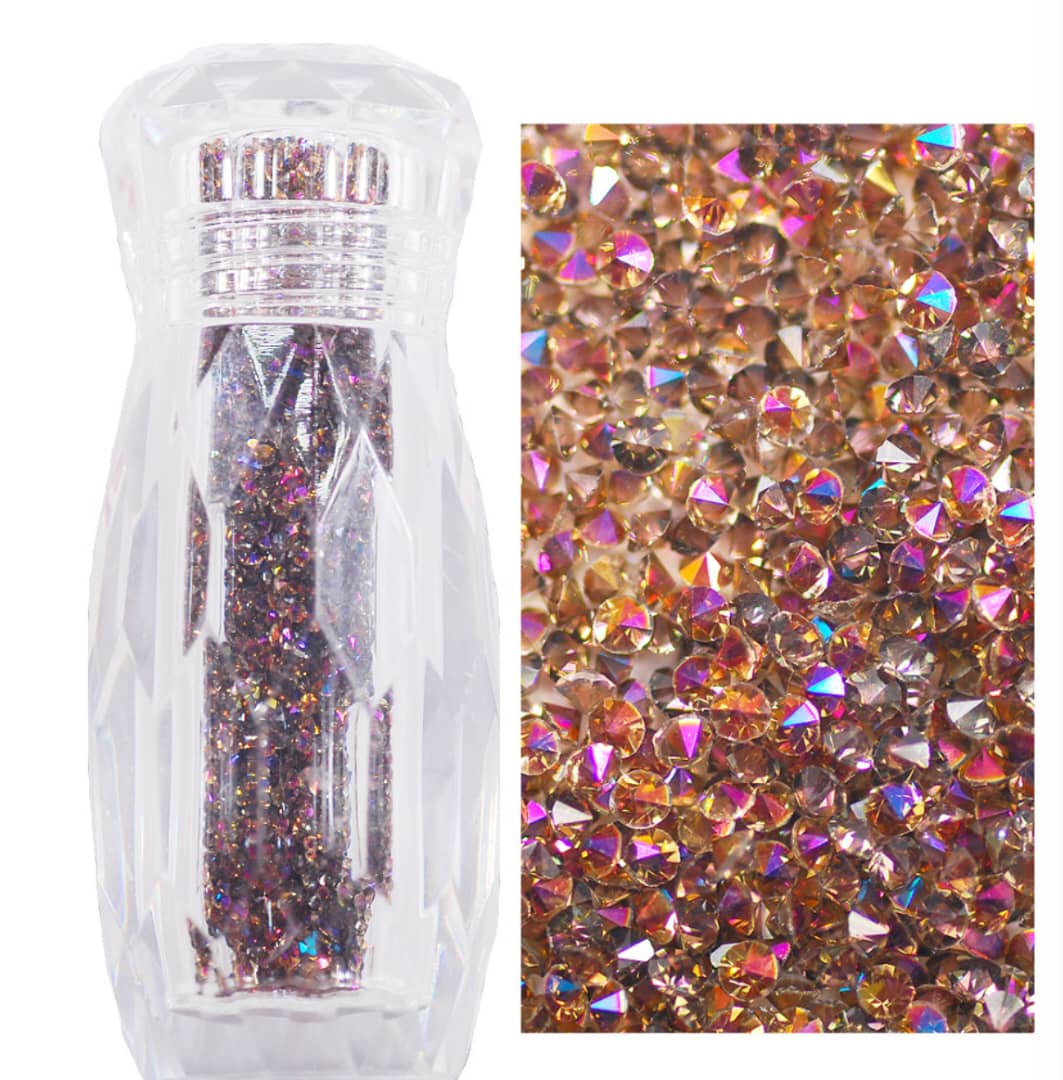 HUETFAT 8800Pcs Clear Pixie Nail Crystals Rhinestones-1.2mm Micro Gems  Glitter Beads for Nails-Mini Sand Nail Diamonds Stone Swarovski  Shine-Sugar, Nail Crystals Rhinestones - valleyresorts.co.uk
