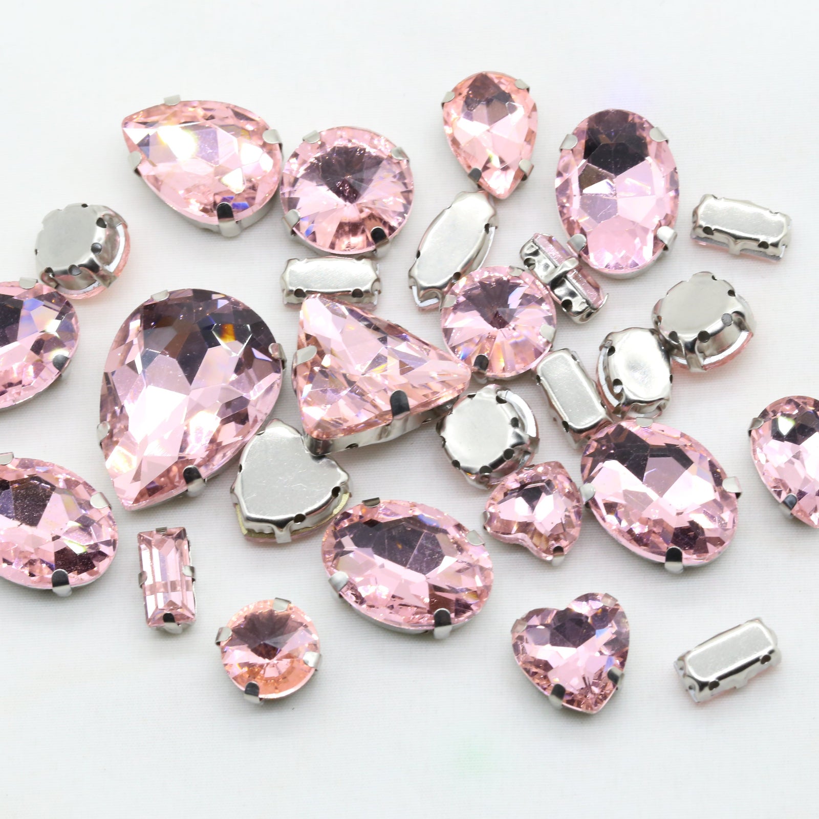 LT ROSE - MIX shape fancy stone