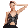 Black Butterfly Top
