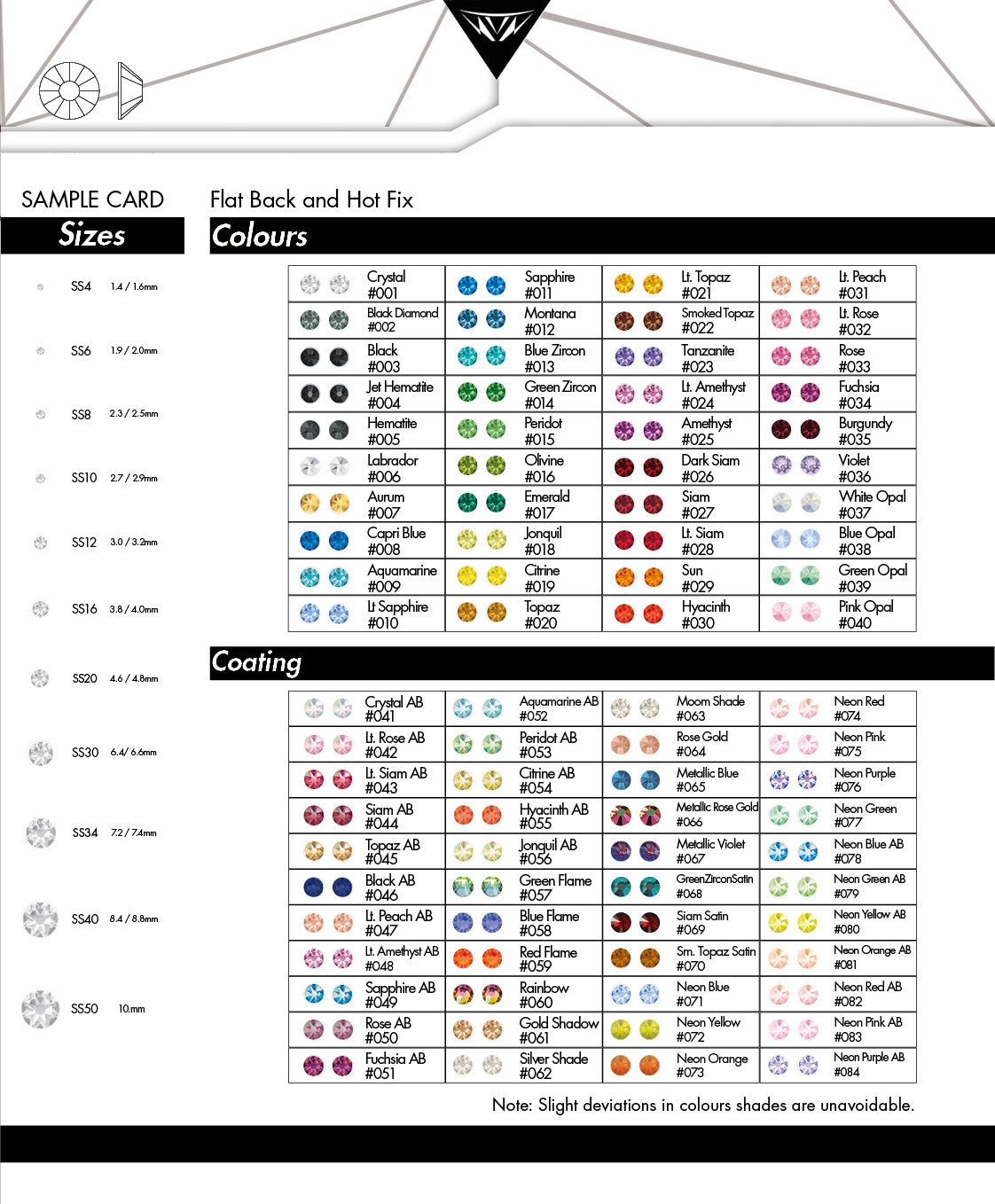 Color Sample - Vrishan Crystals