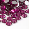 Fuchsia HQ glass Rhinestones flatback #034