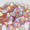 Light Peach AB Rhinestones - HQ glass flatback #047