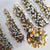 Multi-Size Red flame Rhinestones - GLASS- flat back #059