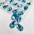 Aquamarine - DROP Sew On Glass Rhinestone