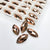 Rose Gold - NAVETTE high quality sewing crystal