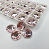 Light Rose - RIVOLI Sew On Glass Rhinestone