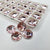 Light Rose - RIVOLI Sew On Glass Rhinestone