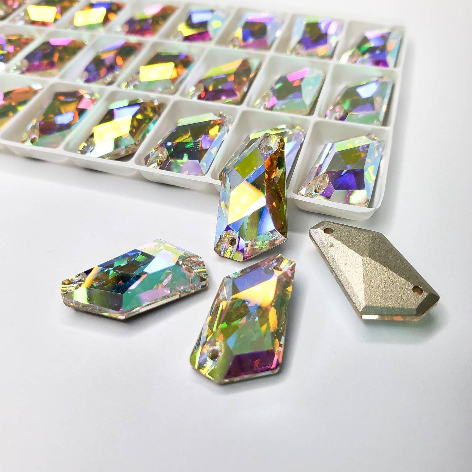 AB ART Sew On stone - Glass Rhinestone