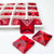 LT SIAM- SQUARE High Quality Glass Sew-on Rhinestones