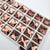 BURGUNDY - SQUARE High Quality Glass Sew-on Rhinestones