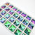 VOLCANO - SQUARE High Quality Glass Sew-on Rhinestones