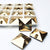 DORADO - SQUARE High Quality Glass Sew-on Rhinestones