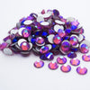 Fuchsia AB Rhinestones - HQ glass flatback #051