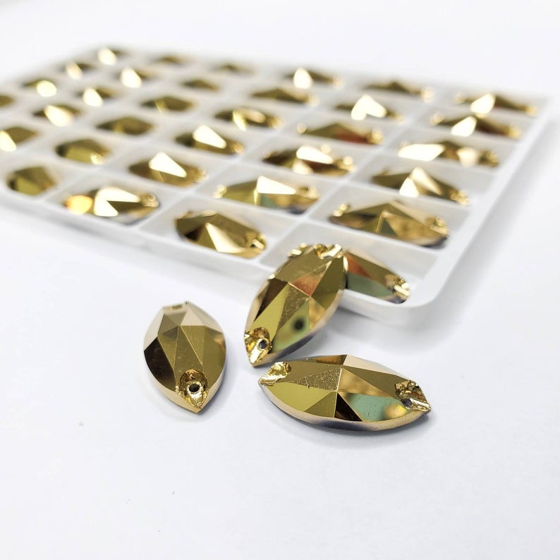 Aurum NAVETTE high quality sewing crystal
