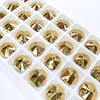 Aurum - RIVOLI Sew On Glass Rhinestone