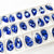 Sapphire - DROP Sew On Glass Rhinestone