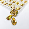 Sunshine - DROP Sew On Glass Rhinestone
