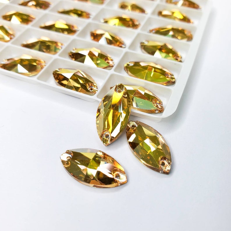 Sunshine - NAVETTE high quality sewing crystal